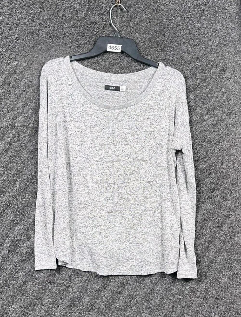 Urban Outfitters BDG Sweatshirt Womens Size S Gray Pullover Long Sleeve Winter